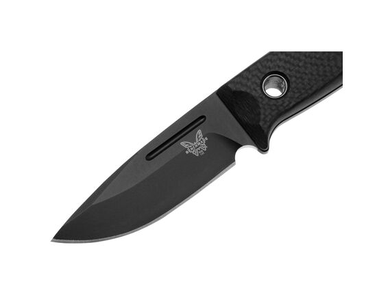 Нож Benchmade Sibert Mini Bushcrafter Fixed (165BK), изображение 3 Нож Benchmade Sibert Mini Bushcrafter Fixed (165BK), изображение 3