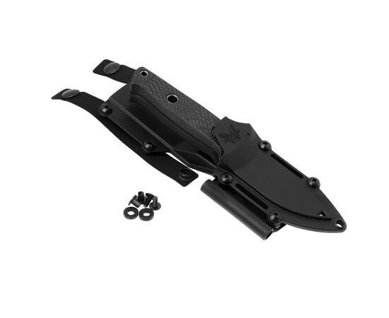Нож Benchmade Sibert Mini Bushcrafter Fixed (165BK), изображение 6 Нож Benchmade Sibert Mini Bushcrafter Fixed (165BK), изображение 6