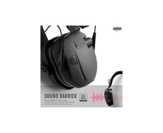 Наушники для стрельбы Savior Apollo Black (EM-APPOLO-BLACK), изображение 2 Наушники для стрельбы Savior Apollo Black (EM-APPOLO-BLACK), изображение 2