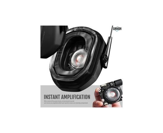 Наушники для стрельбы Savior Apollo Black (EM-APPOLO-BLACK), изображение 3 Наушники для стрельбы Savior Apollo Black (EM-APPOLO-BLACK), изображение 3