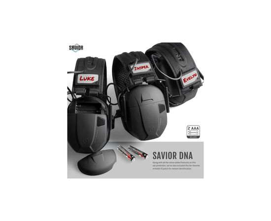 Наушники для стрельбы Savior Apollo Black (EM-APPOLO-BLACK), изображение 4 Наушники для стрельбы Savior Apollo Black (EM-APPOLO-BLACK), изображение 4