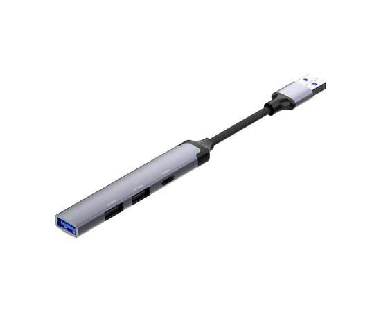 Концентратор ColorWay USB-A 4-в-1 USB2.0х3/USB3.0 (CW-HUB05), изображение 5 Концентратор ColorWay USB-A 4-в-1 USB2.0х3/USB3.0 (CW-HUB05), изображение 5