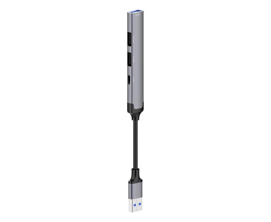 Концентратор ColorWay USB-A 4-в-1 USB2.0х3/USB3.0 (CW-HUB05), изображение 7 Концентратор ColorWay USB-A 4-в-1 USB2.0х3/USB3.0 (CW-HUB05), изображение 7