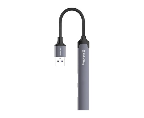 Концентратор ColorWay USB-A 4-в-1 USB2.0х3/USB3.0 (CW-HUB05), изображение 9 Концентратор ColorWay USB-A 4-в-1 USB2.0х3/USB3.0 (CW-HUB05), изображение 9