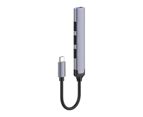 Концентратор ColorWay USB-C 4-в-1 USB2.0х3/USB3.0 (CW-HUB04), изображение 6 Концентратор ColorWay USB-C 4-в-1 USB2.0х3/USB3.0 (CW-HUB04), изображение 6