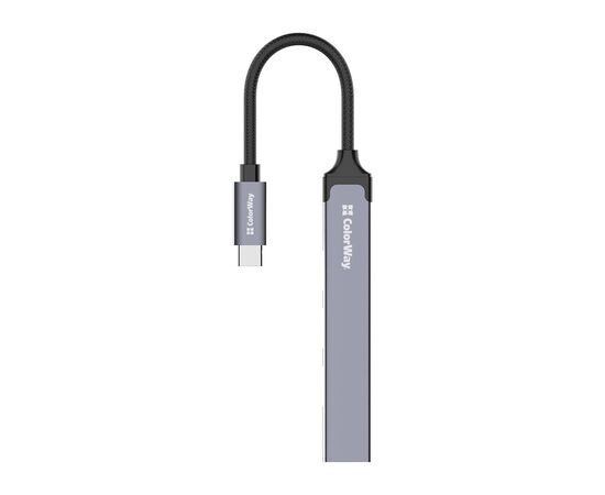 Концентратор ColorWay USB-C 4-в-1 USB2.0х3/USB3.0 (CW-HUB04), изображение 7 Концентратор ColorWay USB-C 4-в-1 USB2.0х3/USB3.0 (CW-HUB04), изображение 7