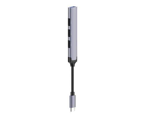 Концентратор ColorWay USB-C 4-в-1 USB2.0х3/USB3.0 (CW-HUB04), изображение 8 Концентратор ColorWay USB-C 4-в-1 USB2.0х3/USB3.0 (CW-HUB04), изображение 8