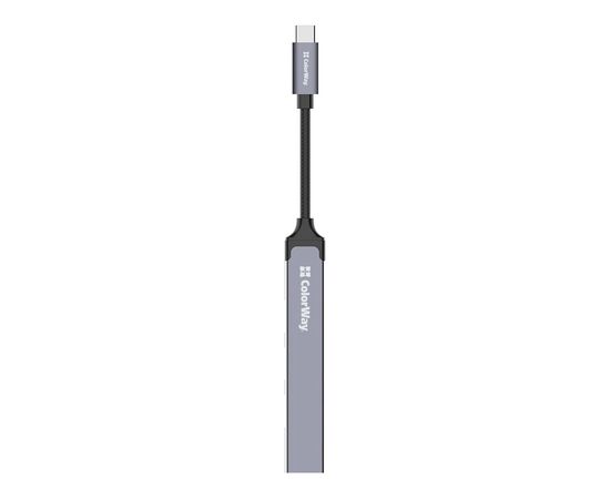 Концентратор ColorWay USB-C 4-в-1 USB2.0х3/USB3.0 (CW-HUB04), изображение 9 Концентратор ColorWay USB-C 4-в-1 USB2.0х3/USB3.0 (CW-HUB04), изображение 9
