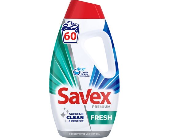 Гель для прання Savex Premium Fresh 2.7 л (3800024048104)