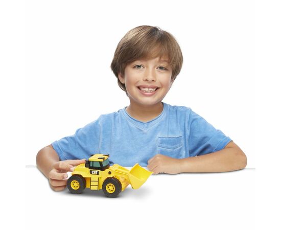 Спецтехника Funrise CAT Мини-спецтехника Погрузчик 15 см (82262), изображение 6