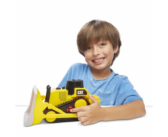 Спецтехника Funrise CAT Крепкие помощники Бульдозер со светом и звуком 25 см (82287), изображение 7