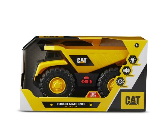 Спецтехника Funrise CAT Крепкие помощники Самосвал со светом и звуком 25 см (82285), изображение 6