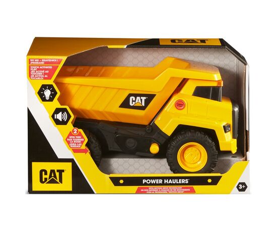 Спецтехника Funrise CAT Мощные машины Самосвал со светом и звуком 30 см (82266), изображение 4