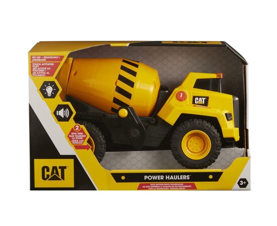 Спецтехника Funrise CAT Мощные машины Цементовоз со светом и звуком 30 см (82269), изображение 4 Спецтехника Funrise CAT Мощные машины Цементовоз со светом и звуком 30 см (82269), изображение 4