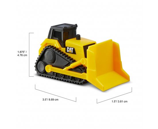 Спецтехника Funrise Мини-техника CAT Экскаватор-погрузчик и Бульдозер (82280), изображение 8