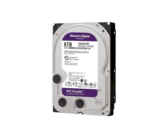 Жесткий диск 3.5" 6TB WD (WD64PURZ), изображение 2 Жесткий диск 3.5" 6TB WD (WD64PURZ), изображение 2