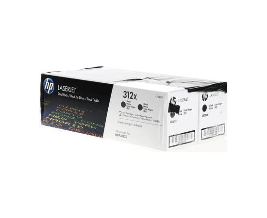 Картридж HP CLJ  312ХD Black Double pack (CF380XD)