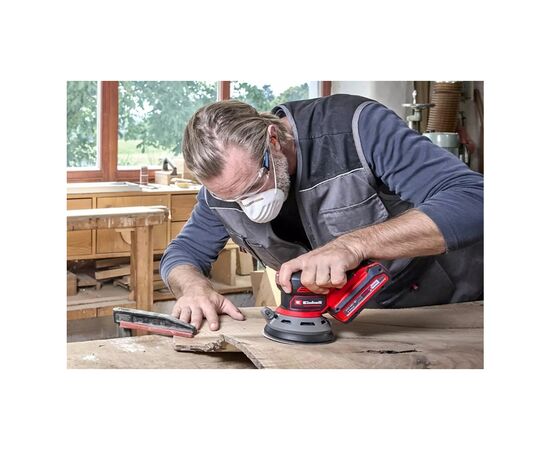 Шліфувальна машина Einhell ексцентрикова TP-RS 18/32 Li BL - Solo PXC 18В, 125мм, 1.12кг (без АКБ та ЗП) (4462020), зображення 6