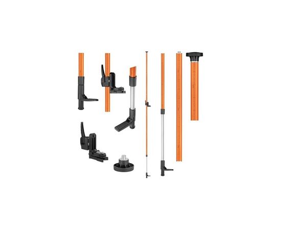 Штатив для нивелира Neo Tools штанга алюминиевая телескопическая 2-3.5м (75-113), изображение 2