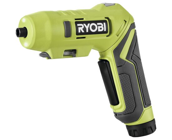 Отвертка аккумуляторная Ryobi RSDP4-120G 4В, USB, Lithium, 1х2Ah, 5Нм, 200об/мин, поворотная ручка (5133005958), изображение 2 Отвертка аккумуляторная Ryobi RSDP4-120G 4В, USB, Lithium, 1х2Ah, 5Нм, 200об/мин, поворотная ручка (5133005958), изображение 2