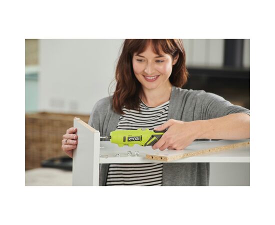 Отвертка аккумуляторная Ryobi RSDP4-120G 4В, USB, Lithium, 1х2Ah, 5Нм, 200об/мин, поворотная ручка (5133005958), изображение 7 Отвертка аккумуляторная Ryobi RSDP4-120G 4В, USB, Lithium, 1х2Ah, 5Нм, 200об/мин, поворотная ручка (5133005958), изображение 7