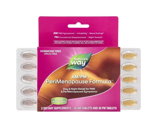 Витамин Nature's Way Женское здоровье при пременопаузе, день/ночь, AM/PM Menopause (EMT-07236)