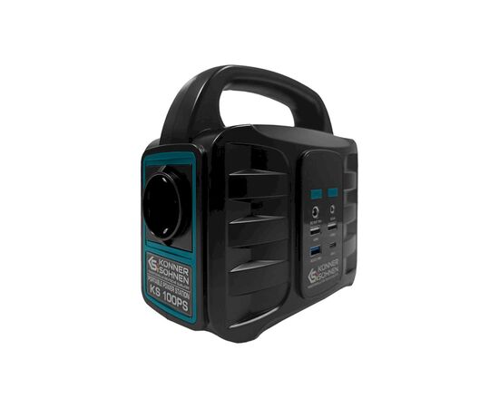 Зарядная станция Konner&Sohnen KS100PS, 100W, 155Wh (KS100PS), изображение 2 Зарядная станция Konner&Sohnen KS100PS, 100W, 155Wh (KS100PS), изображение 2