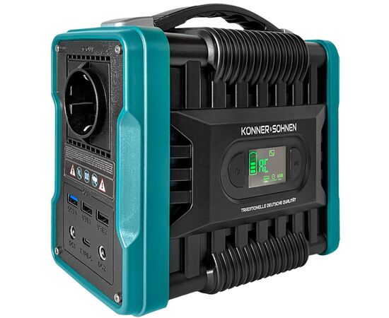 Зарядная станция Konner&Sohnen KS200PS, 200W, 222Wh (KS200PS), изображение 2 Зарядная станция Konner&Sohnen KS200PS, 200W, 222Wh (KS200PS), изображение 2