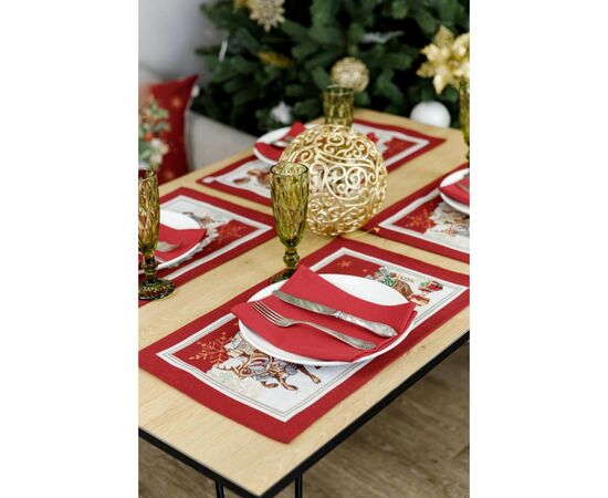 Салфетка на стол Прованс гобеленовая PRESENT 30х50 см (4823093450592), изображение 3 Салфетка на стол Прованс гобеленовая PRESENT 30х50 см (4823093450592), изображение 3