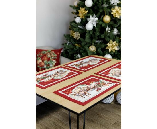 Салфетка на стол Прованс гобеленовая PRESENT 30х50 см (4823093450592), изображение 4 Салфетка на стол Прованс гобеленовая PRESENT 30х50 см (4823093450592), изображение 4