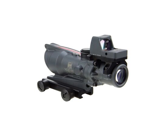 Оптический прицел Trijicon ACOG 4x32 BAC + коліматорний RMR 3.25 МОА Grey (TA31-D-100568), изображение 4 Оптический прицел Trijicon ACOG 4x32 BAC + коліматорний RMR 3.25 МОА Grey (TA31-D-100568), изображение 4