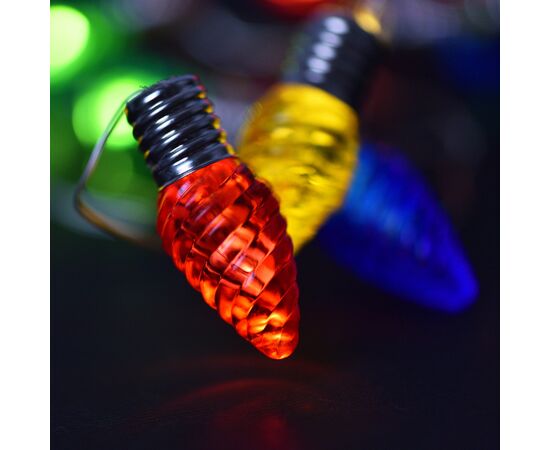 Гирлянда YES! Fun На медной проволоке Шишки 10 LED Тепло-белая 1.65 м На батарейках (801209), изображение 4 Гирлянда YES! Fun На медной проволоке Шишки 10 LED Тепло-белая 1.65 м На батарейках (801209), изображение 4