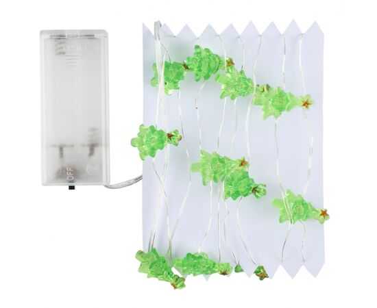 Гирлянда YES! Fun На медной проволоке Елки 20 LED Тепло-белая 2.2 м На батарейках (801208), изображение 2 Гирлянда YES! Fun На медной проволоке Елки 20 LED Тепло-белая 2.2 м На батарейках (801208), изображение 2