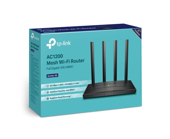 Маршрутизатор TP-Link Archer A6 (Archer-A6), изображение 4 Маршрутизатор TP-Link Archer A6 (Archer-A6), изображение 4