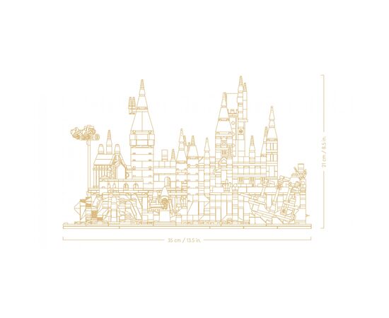 Конструктор LEGO Harry Potter Замок і територія Гоґвортсу 2660 деталей (76419), зображення 10 Конструктор LEGO Harry Potter Замок і територія Гоґвортсу 2660 деталей (76419), зображення 10