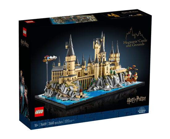 Конструктор LEGO Harry Potter Замок и территория Хогвартса 2660 деталей (76419)