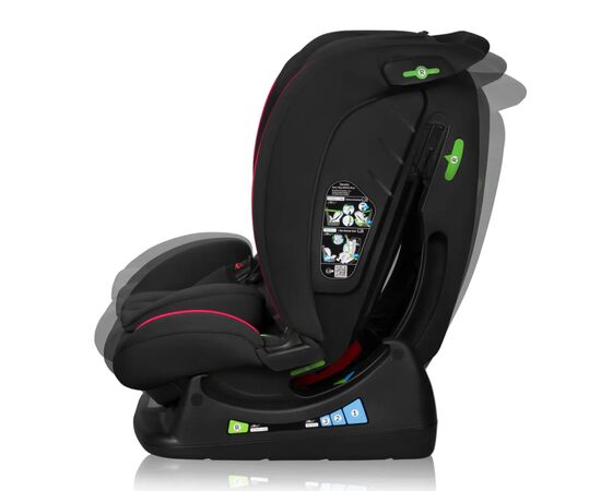 Автокресло Lionelo Aart I-Size Black Carbon Red (LO-AART I-SIZE BLACK CARBON RED), изображение 7 Автокресло Lionelo Aart I-Size Black Carbon Red (LO-AART I-SIZE BLACK CARBON RED), изображение 7