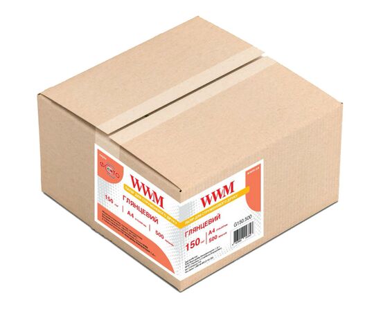 Фотопапір WWM A4 Glossy 150г, 500cn (G150.500), зображення 2