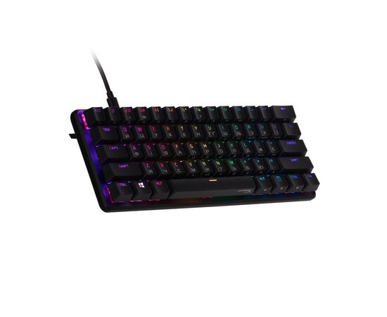 Клавиатура HyperX Alloy Origins 60 USB UA Black (4P5N4AA), изображение 3 Клавиатура HyperX Alloy Origins 60 USB UA Black (4P5N4AA), изображение 3