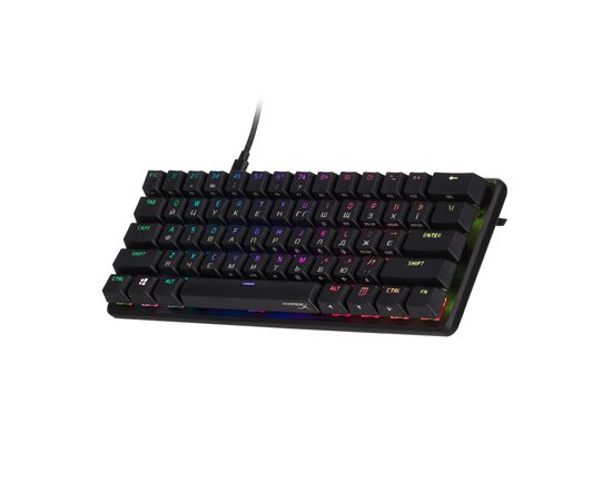 Клавиатура HyperX Alloy Origins 60 USB UA Black (4P5N4AA), изображение 4 Клавиатура HyperX Alloy Origins 60 USB UA Black (4P5N4AA), изображение 4