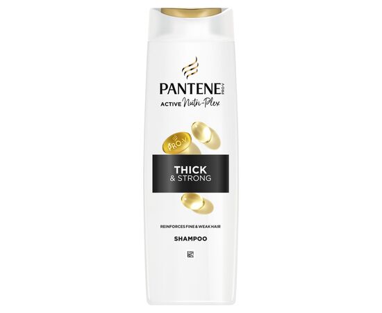 Шампунь Pantene Pro-V Густые и крепкие 400 мл (5000174651249/8006540476758), изображение 2 Шампунь Pantene Pro-V Густые и крепкие 400 мл (5000174651249/8006540476758), изображение 2