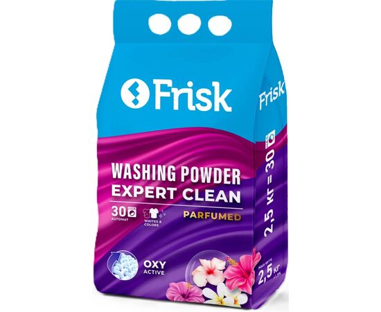 Стиральный порошок Frisk Expert Clean Парфюмированный 2.5 кг (4820197122448)