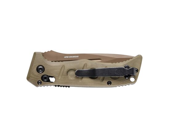 Нож Benchmade Sibert Mini Auto Adamas Olive (2730FE-2), изображение 4 Нож Benchmade Sibert Mini Auto Adamas Olive (2730FE-2), изображение 4