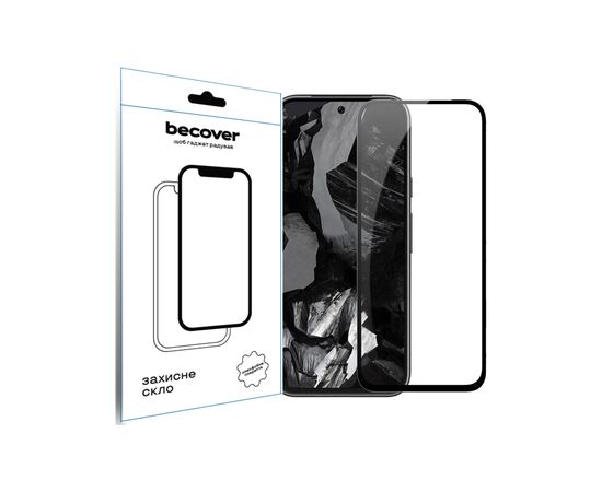 Стекло защитное BeCover Google Pixel 8a Black (711663)