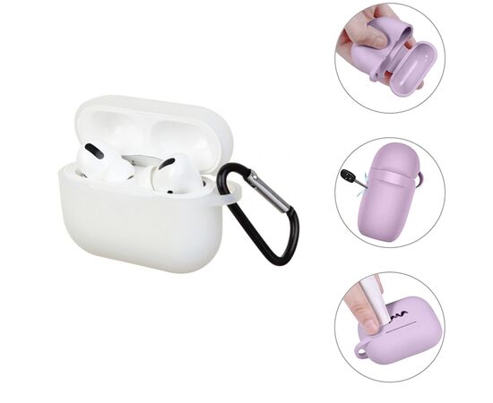 Чехол для наушников BeCover Silicon для Apple AirPods (3nd Gen) Transparancy (707232), изображение 2 Чехол для наушников BeCover Silicon для Apple AirPods (3nd Gen) Transparancy (707232), изображение 2