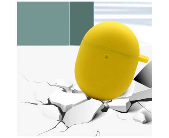 Чехол для наушников BeCover Silicon для Google Pixel Buds Pro Yellow (709581), изображение 3 Чехол для наушников BeCover Silicon для Google Pixel Buds Pro Yellow (709581), изображение 3