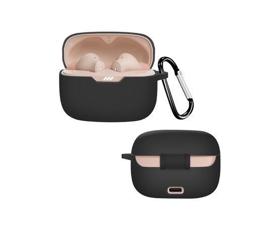 Чехол для наушников BeCover Silicon для JBL Tune 235 NC TWS Black (712019), изображение 2 Чехол для наушников BeCover Silicon для JBL Tune 235 NC TWS Black (712019), изображение 2