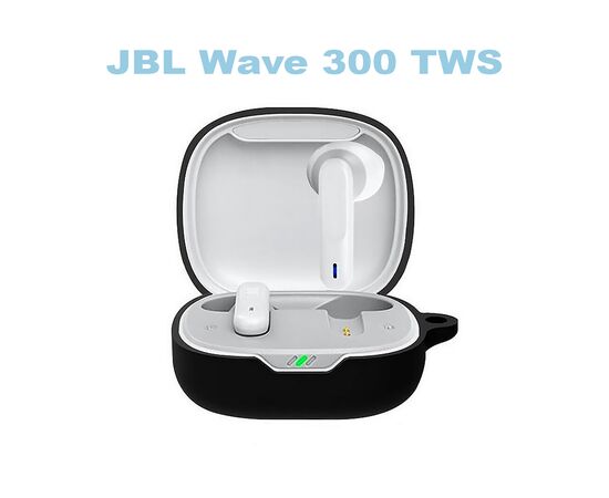 Чехол для наушников BeCover Silicon для JBL Wave 300 TWS Black (710195), изображение 2 Чехол для наушников BeCover Silicon для JBL Wave 300 TWS Black (710195), изображение 2