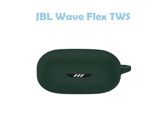 Чехол для наушников BeCover Silicon для JBL Wave Flex TWS Dark Green (710194), изображение 3 Чехол для наушников BeCover Silicon для JBL Wave Flex TWS Dark Green (710194), изображение 3