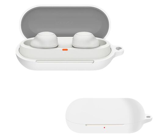 Чехол для наушников BeCover Silicon для Sony WF-C700N White (712034)
